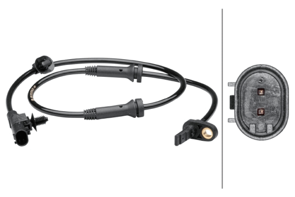 Sensor, wheel speed (6PU 012 679-211)