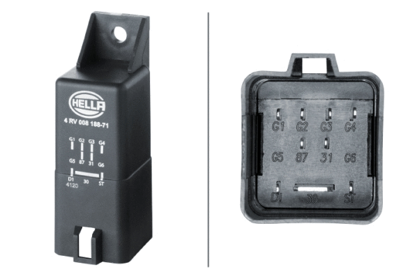 Control Unit, glow time (4RV 008 188-711)