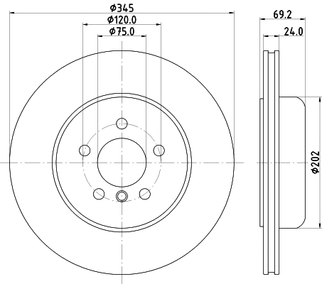 Brake Disc (8DD 355 132-501)