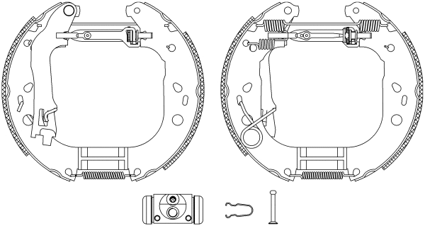 Brake Shoe Set (8DB 355 004-871)