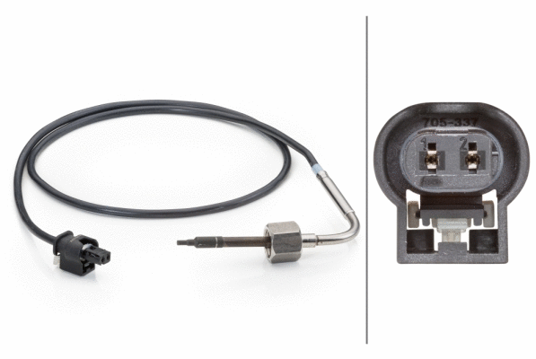 Sensor, exhaust gas temperature (6PT 014 494-091)