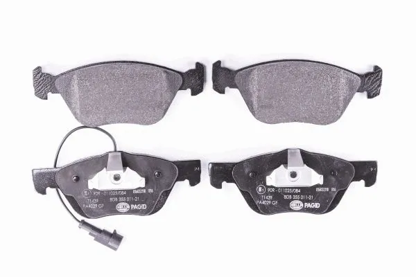 Brake Pad Set, disc brake (8DB 355 011-211)