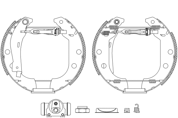 Brake Shoe Set (8DB 355 003-951)