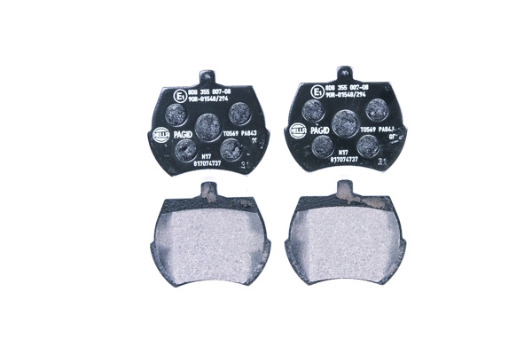 Brake Pad Set, disc brake (8DB 355 007-081)