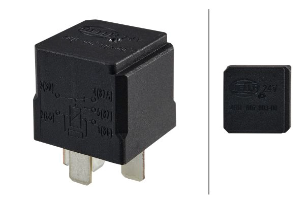 Relay, main current