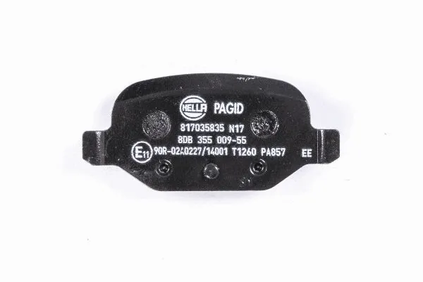 Brake Pad Set, disc brake (8DB 355 009-551)