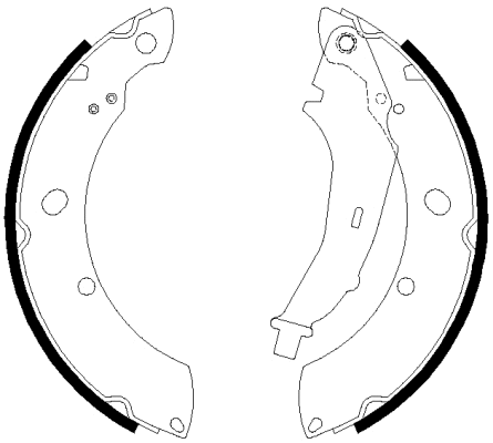 Brake Shoe Set (8DA 355 051-311)