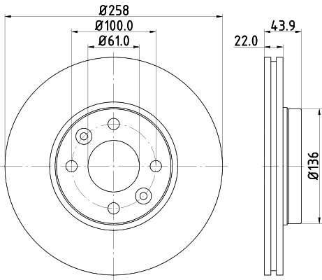 Brake Disc (8DD 355 118-491)
