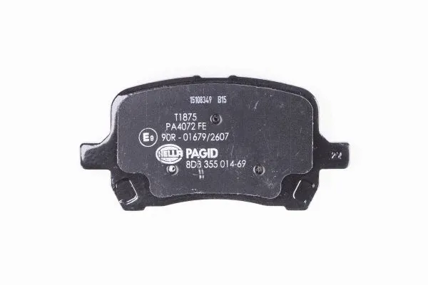 Brake Pad Set, disc brake (8DB 355 014-691)