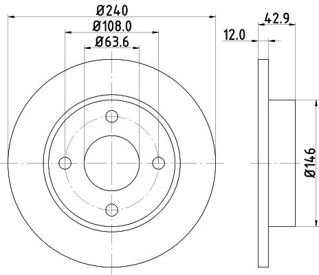Brake Disc (8DD 355 104-631)