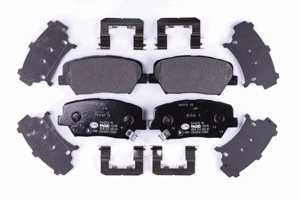 Brake Pad Set, disc brake (8DB 355 020-871)