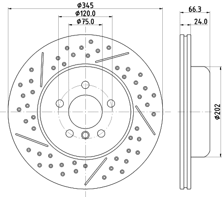 Brake Disc (8DD 355 132-821)