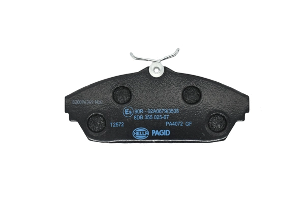 Brake Pad Set, disc brake (8DB 355 025-671)