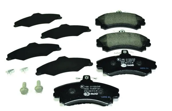 Brake Pad Set, disc brake (8DB 355 016-681)