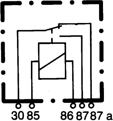 Relay, main current (4RD 933 332-051)
