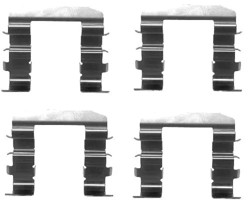 Accessory Kit, disc brake pad (8DZ 355 203-261)