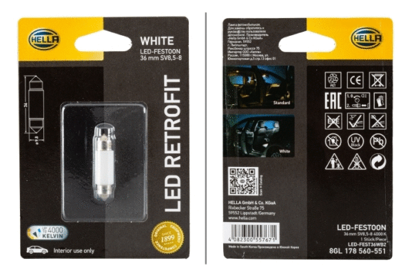 Bulb, interior light