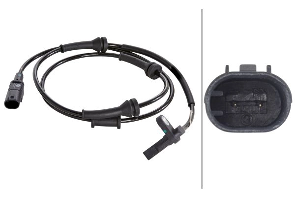 Sensor, wheel speed (6PU 012 039-631)