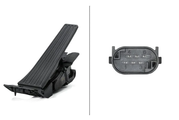 Sensor, accelerator pedal position (6PV 010 946-231)