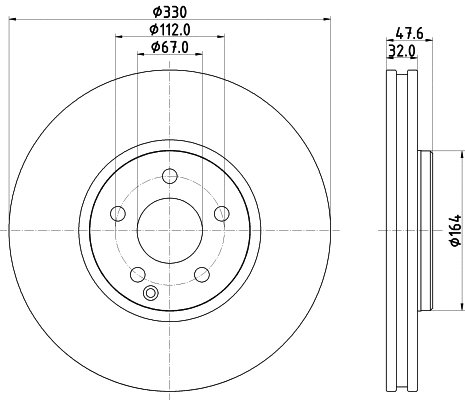 Brake Disc (8DD 355 120-961)