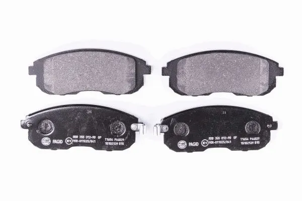 Brake Pad Set, disc brake (8DB 355 012-901)