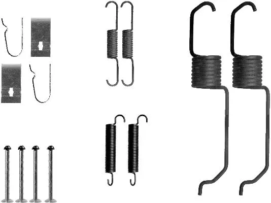 Accessory Kit, brake shoes (8DZ 355 200-961)