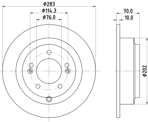 Brake Disc (8DD 355 118-091)