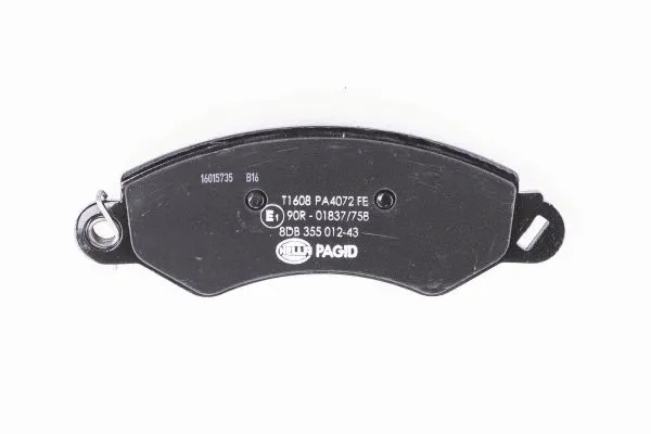 Brake Pad Set, disc brake (8DB 355 012-431)
