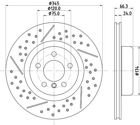 Brake Disc (8DD 355 132-791)