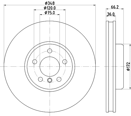Brake Disc (8DD 355 132-511)