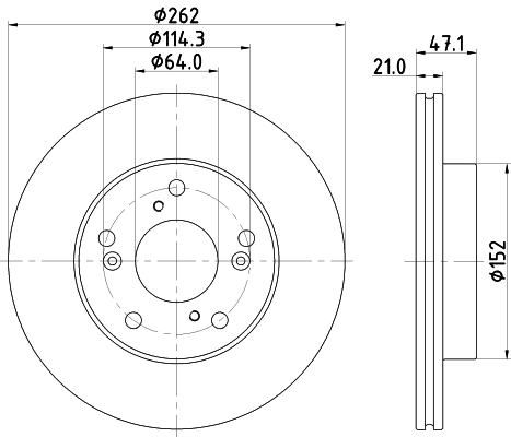 Brake Disc (8DD 355 126-951)