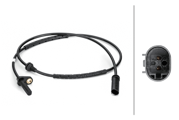 Sensor, wheel speed (6PU 012 806-481)