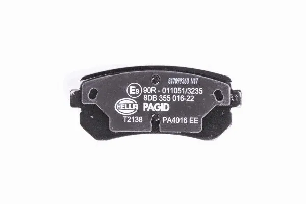 Brake Pad Set, disc brake (8DB 355 016-221)