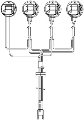 Cable Set, headlight (8KA 155 372-001)