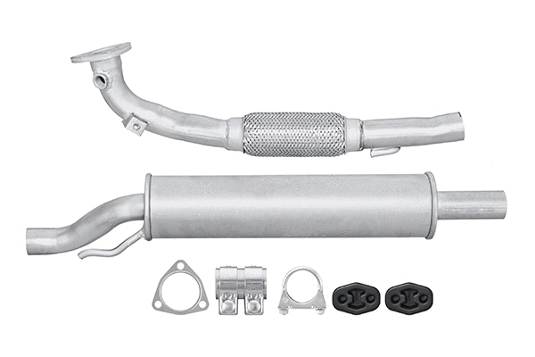 Front Muffler (8LB 366 022-721)