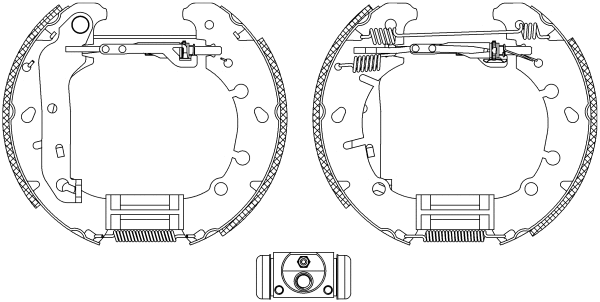 Brake Shoe Set (8DB 355 004-841)