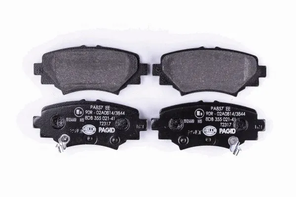 Brake Pad Set, disc brake (8DB 355 021-411)