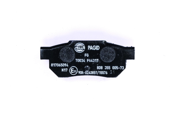 Brake Pad Set, disc brake (8DB 355 005-731)