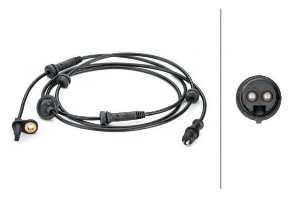 Sensor, wheel speed (6PU 012 806-401)