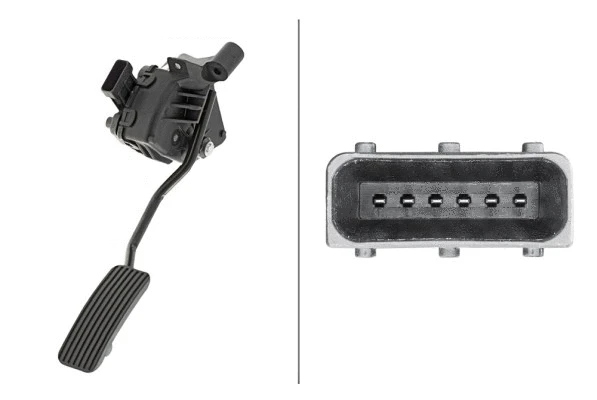 Sensor, accelerator pedal position (6PV 010 946-091)