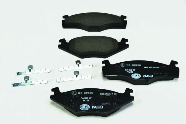 Brake Pad Set, disc brake (8DB 355 017-501)