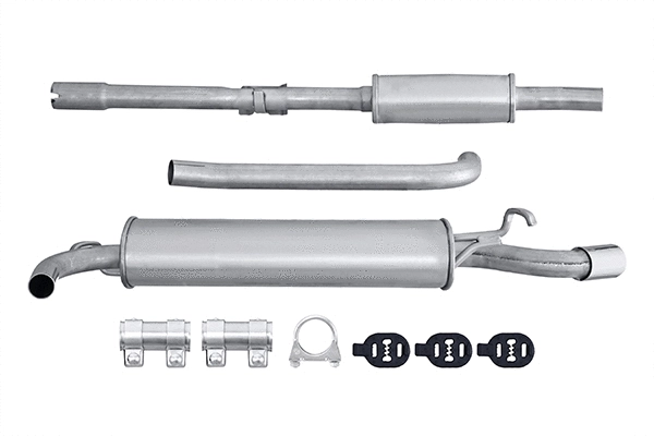 Rear Muffler (8LD 366 029-011)