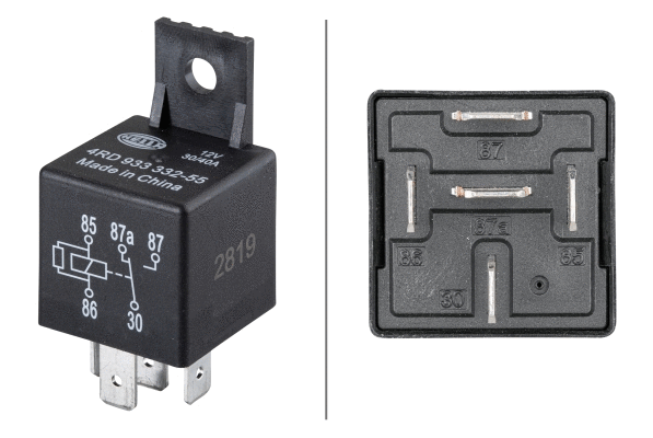 Relay, main current (4RD 933 332-551)