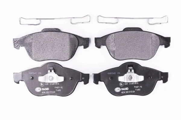 Brake Pad Set, disc brake (8DB 355 013-241)