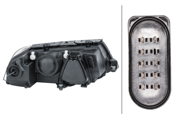 Headlight (1EL 008 350-011)