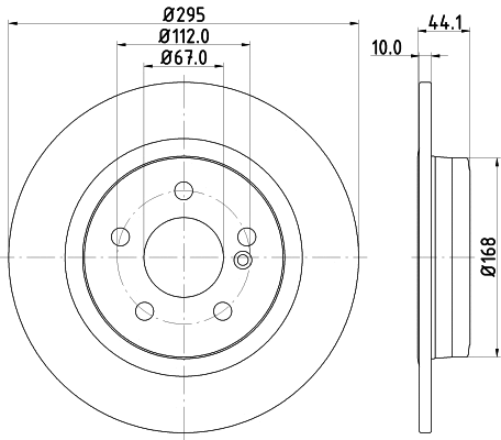 Brake Disc (8DD 355 119-422)