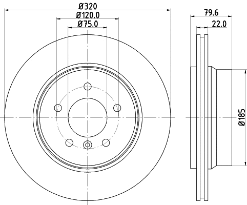 Brake Disc (8DD 355 123-881)
