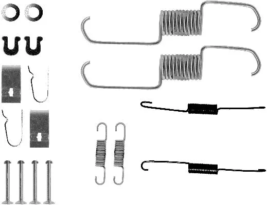 Accessory Kit, brake shoes (8DZ 355 200-361)