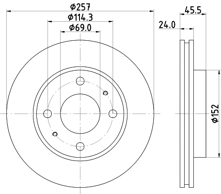 Brake Disc (8DD 355 110-931)