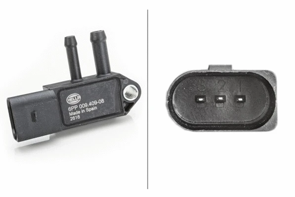 Sensor, exhaust pressure (6PP 009 409-081)